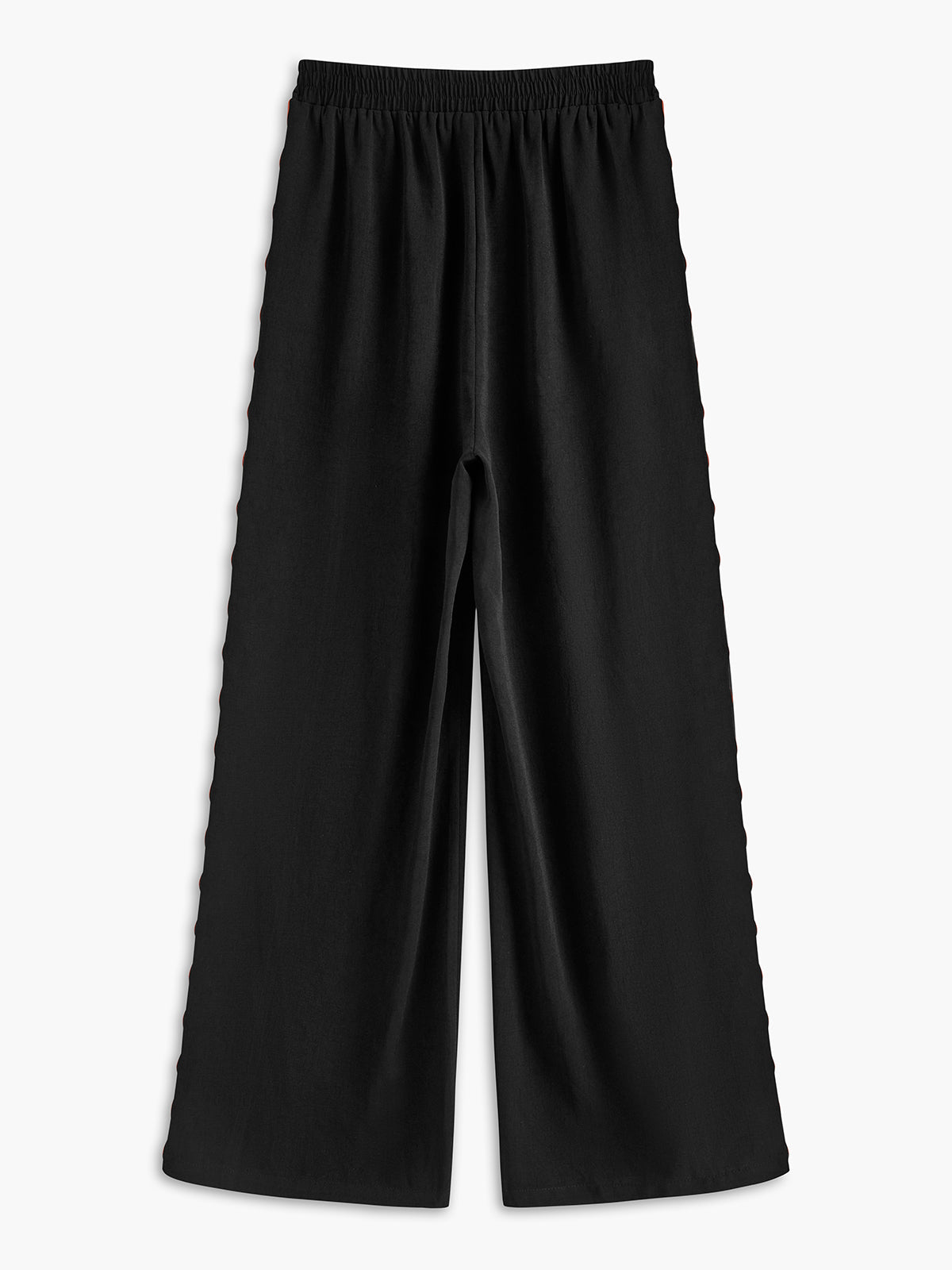 Contrast Wave Piping Pants